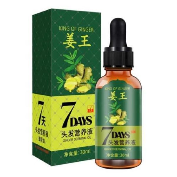 Aichun Beauty 7 Days Ginger Hair Growth Essene Oil For Damaged Hair - 30ml