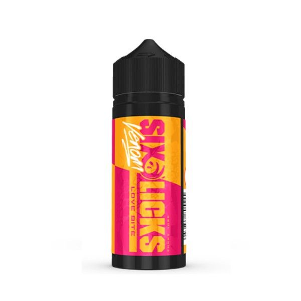 Six Licks Venom Vape DIY Longfill Flavour (30ml makes120ml) - Love Bite