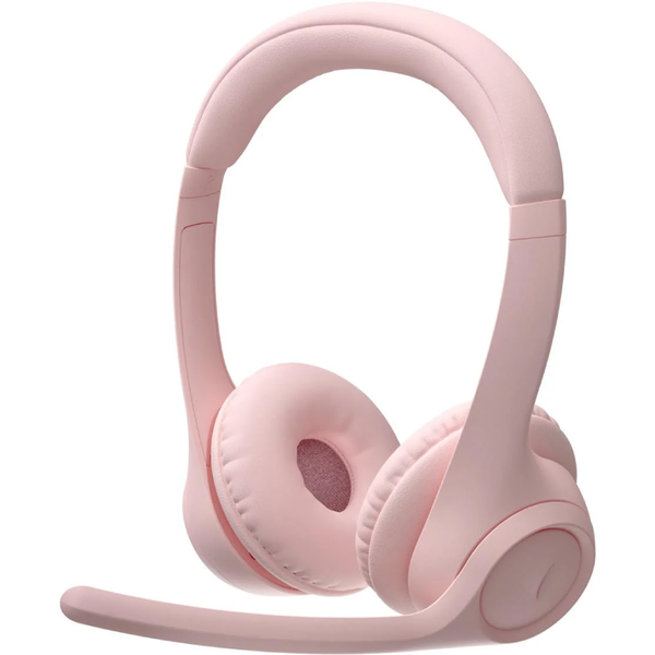 Home And Office USB Headset with Noise-Canceling Mic - Rose