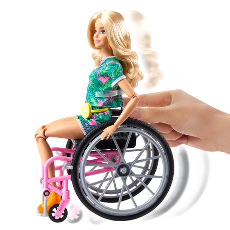 barbie wheelchair brunette