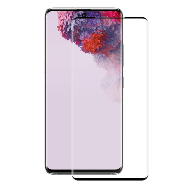 ZF High Quality Full Glue Screen Guard Glass Protector for Samsung S20 Plus