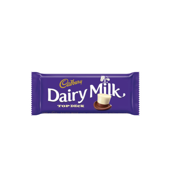 Cadbury Dairy Milk Top Deck Chocolate (20x150g)