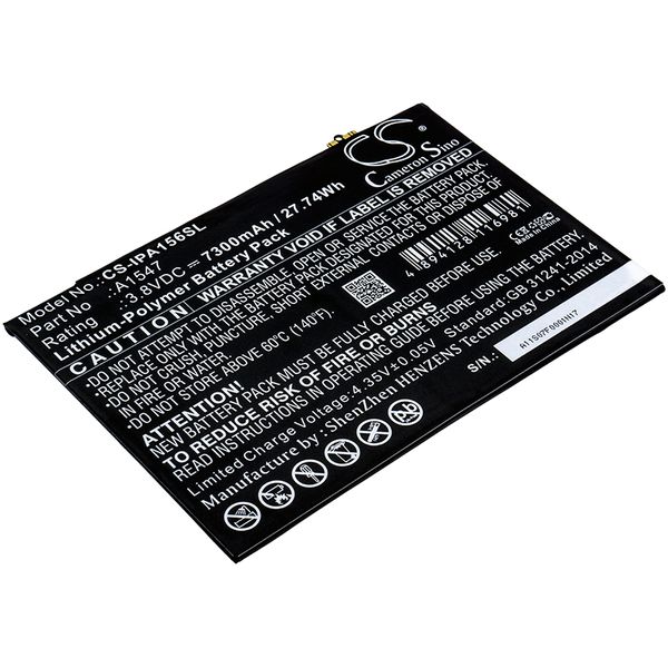 APPLE A1547 Tablet Battery /7300mAh
