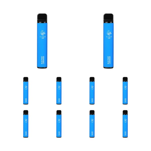 Elf Bar MMF 1500 Puffs Disposable Vape Bar - Blue azz Lemonade (Pack of 5)