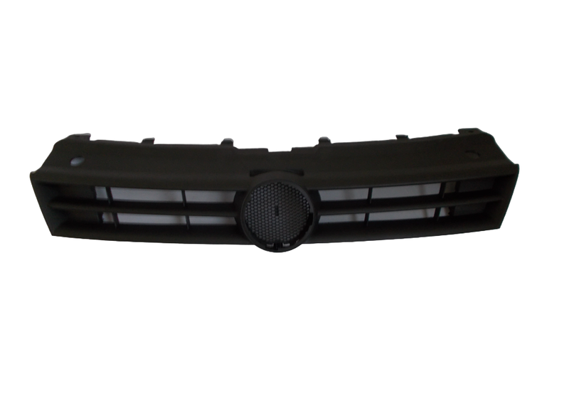 Radiator Grille Compatible With VW Polo 2010-2013 Hatchback (Black)