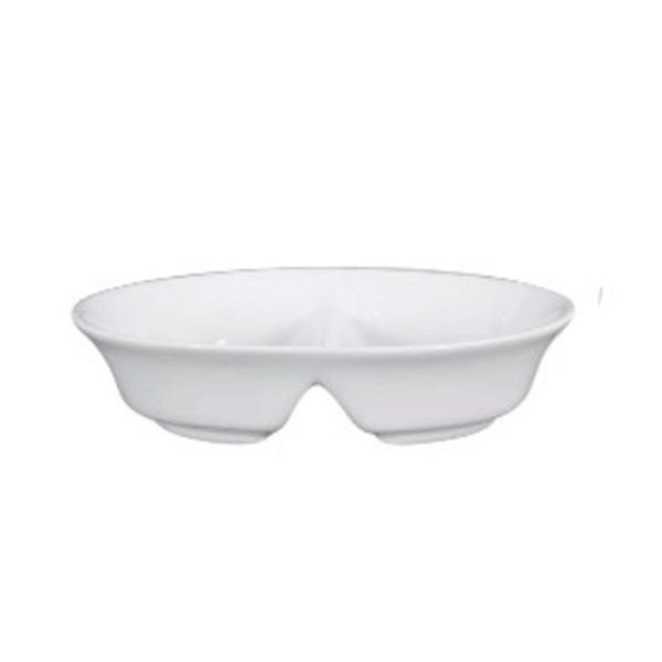 2 Division Serving Dish 20cm - 6 Pack