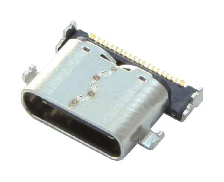 Hirose (CX70M-24P1) USB Connector, 5A, 5Gbps, Mid-Mount