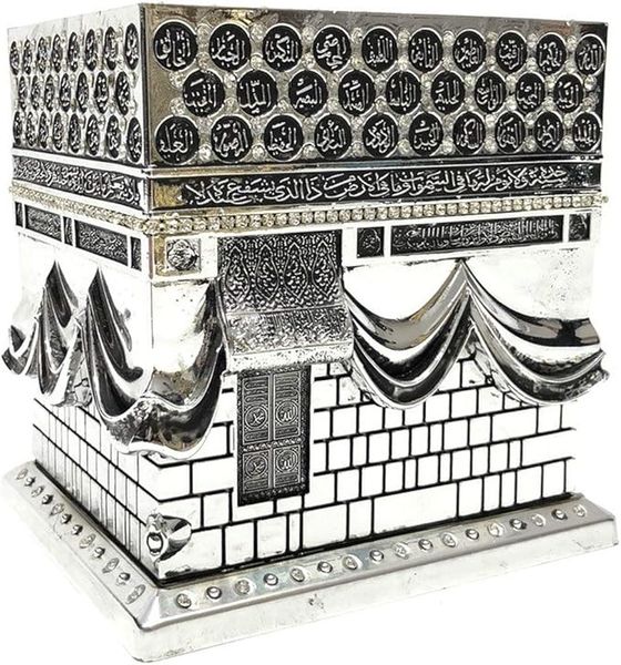 Replica Model of Kaaba Ornament with 99 Names of Allah fro Decorative Gifts