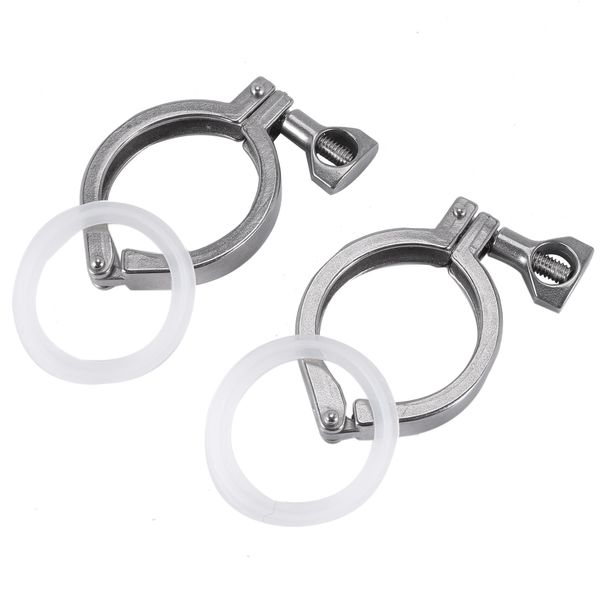 2Pcs -Clamp Steel Single Pin Heavy Duty Clamp with Wing Nut