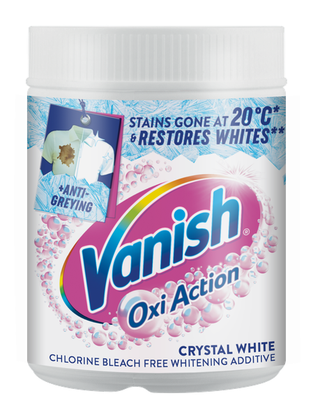 Vanish 400g, Laundry Stain Remover, Power O2 Crystal White