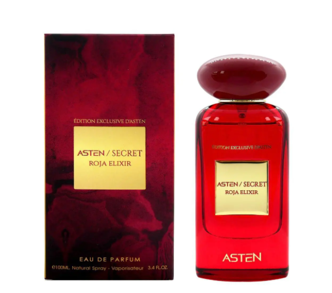 Secret Roja Elixir | Eau De Parfum 100ml | by Asten