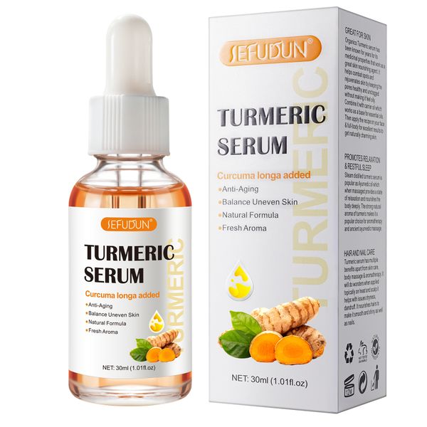 Turmeric Serum-Anti Aging-Balance uneven skin-Dark Spot Corrector-30ml