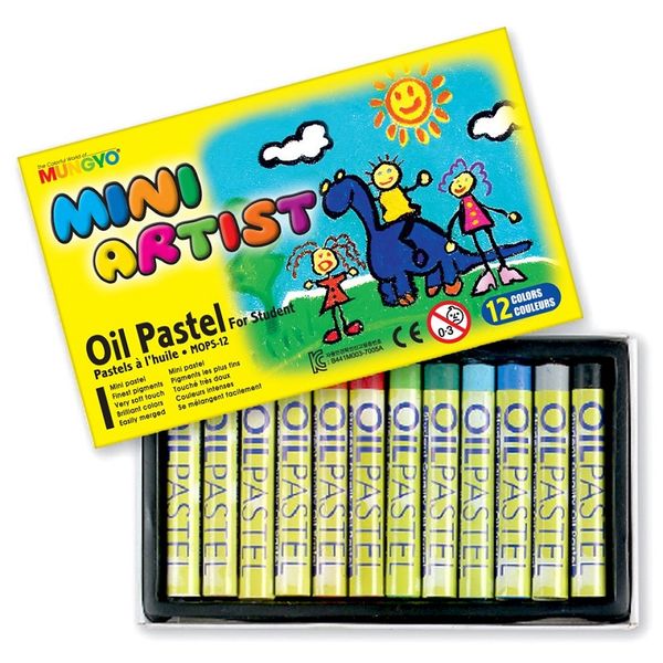 MUNGYO Mini Oil Pastel 12's