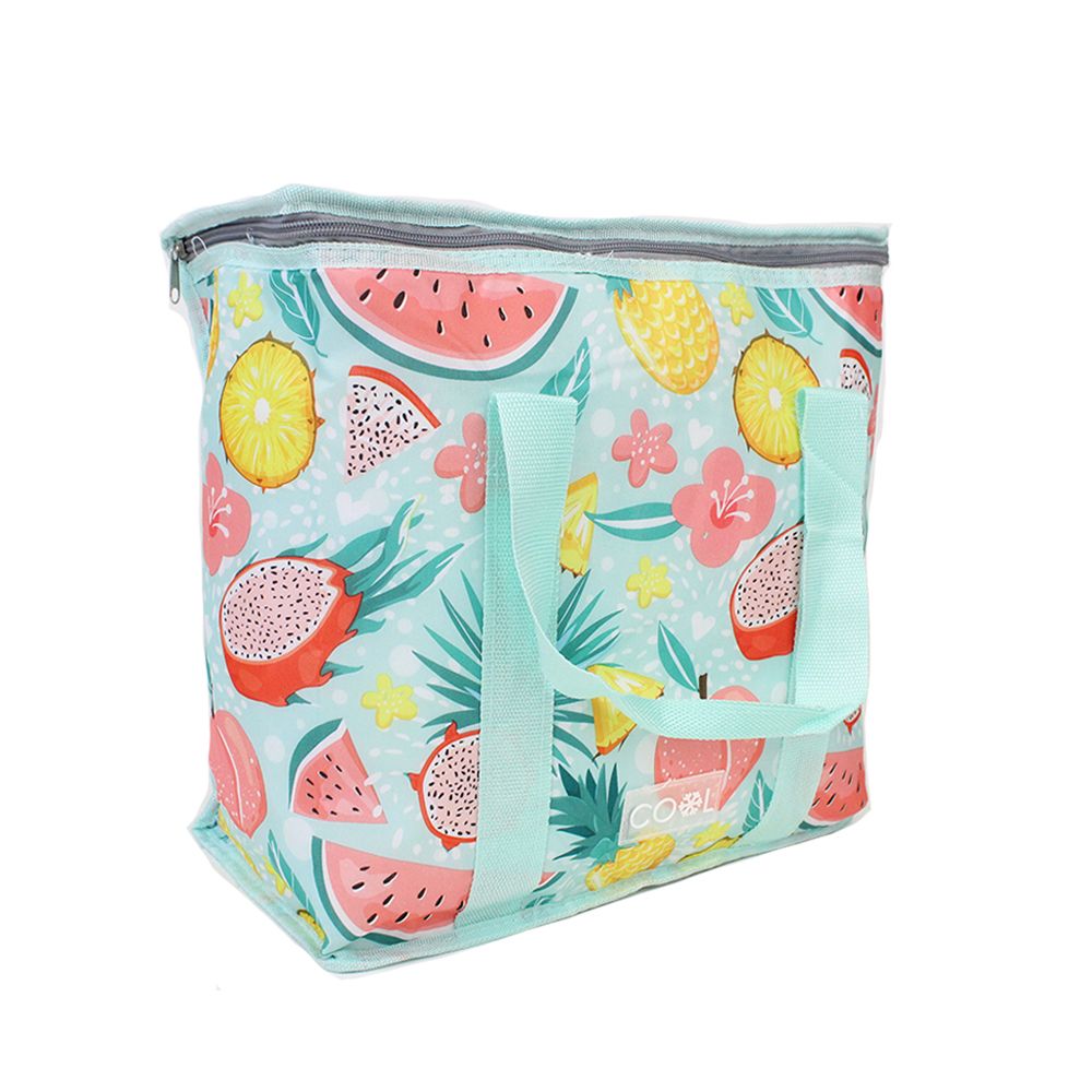 Cooler Bag Insulated with Handles 16 Litres Tropical Fruits Design