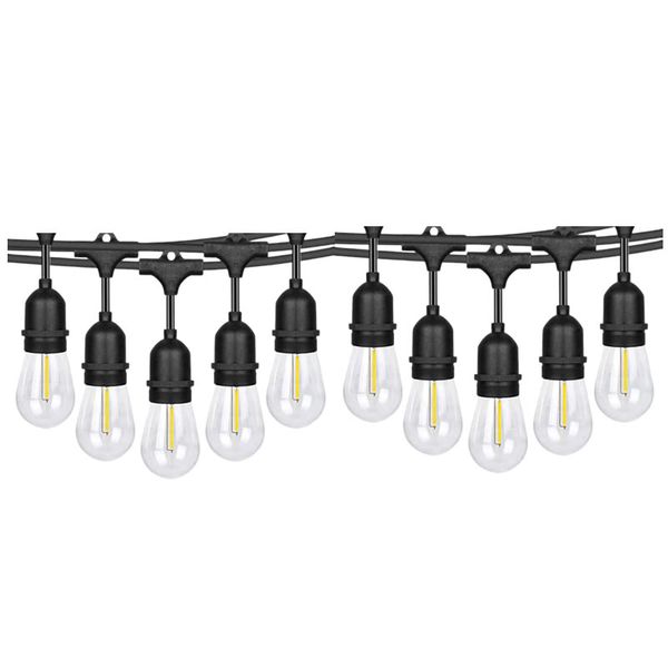 Outdoor Waterproof 10 String LED Lighting With Plug