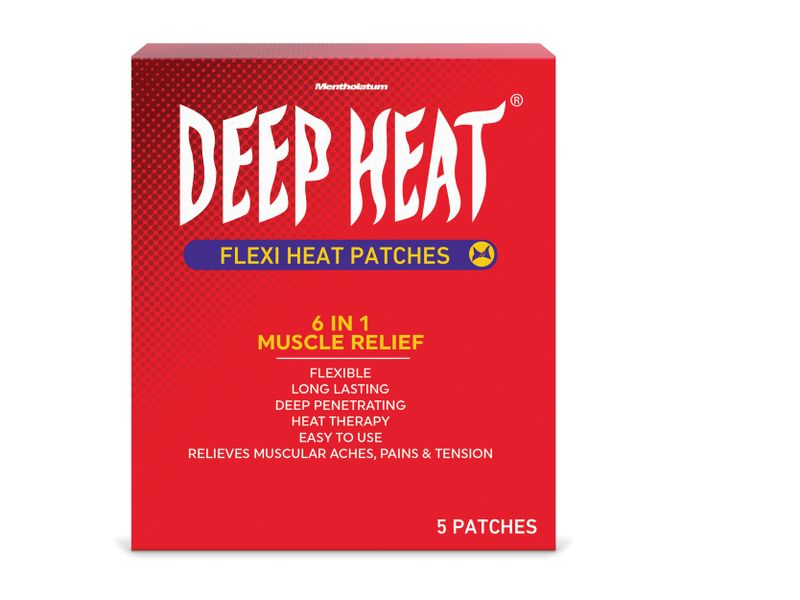 Deep Heat Pain Relief Patch 5PC