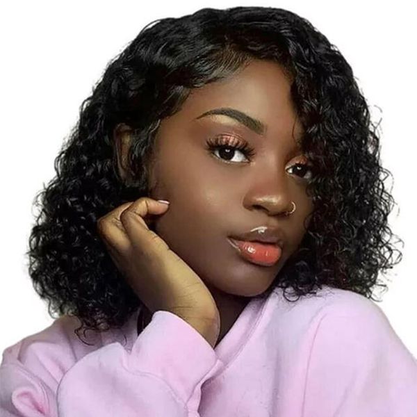 VSP Brazilian Hair 4X4 Frontal Curly/Water Curl Lace Wig 10