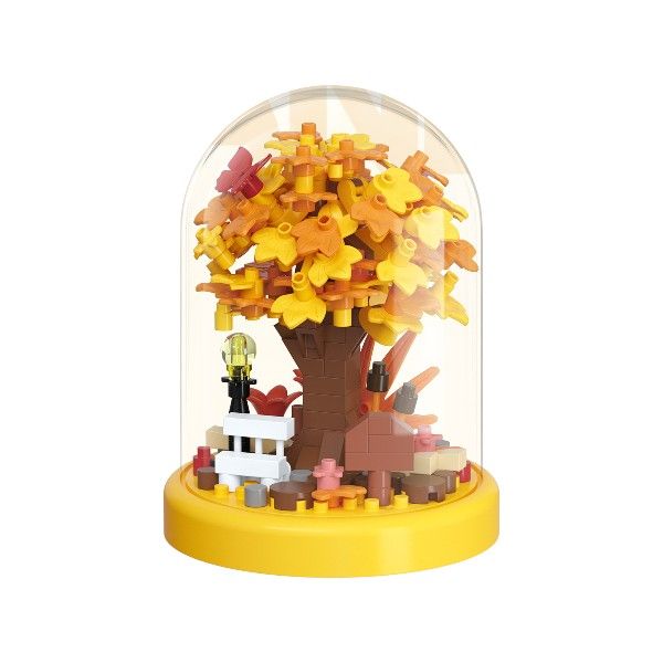 Autumn Leaf Tree House Building Set- Yellow - 280 Piece