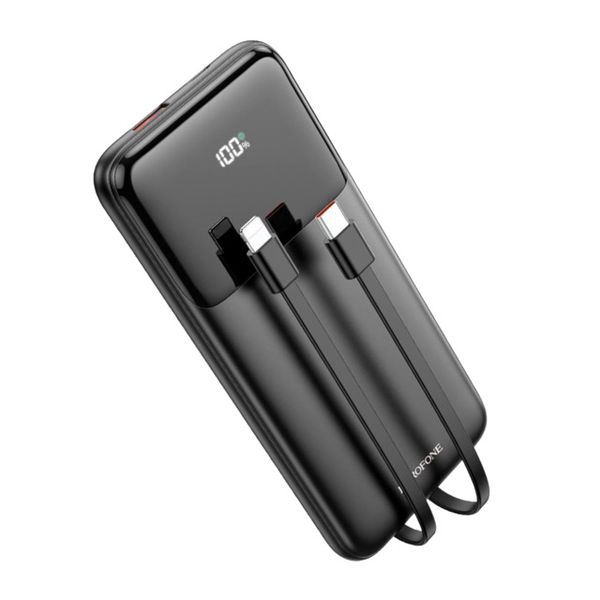 Power bank 10000mAhUSB-C built-in cable USB-C 18W