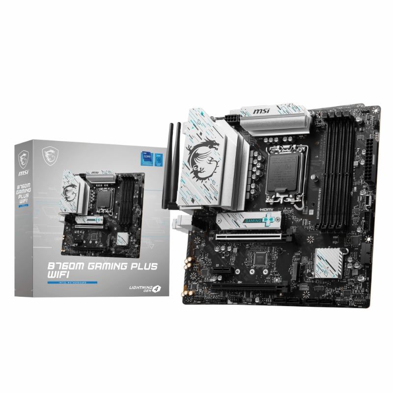 MSI GAMING PLUS 14th/13th/12th Gen Intel Core DDR5 Gaming