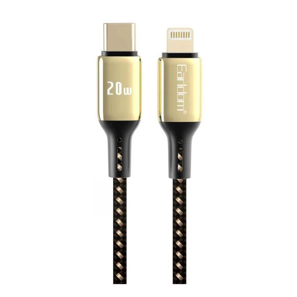 type c to lightning cable black