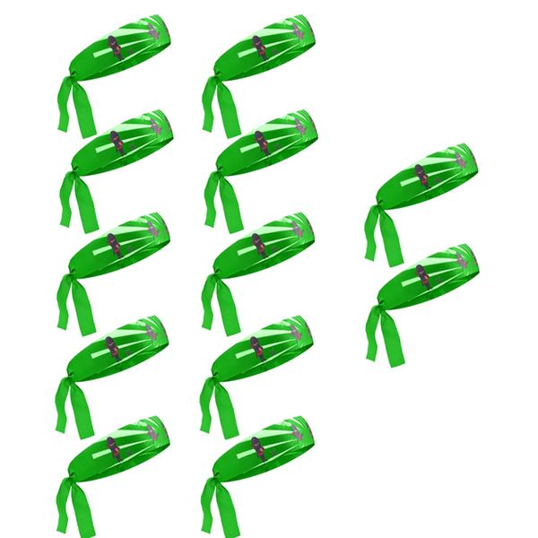 green Karate birthday party decorations - 12 Pieces