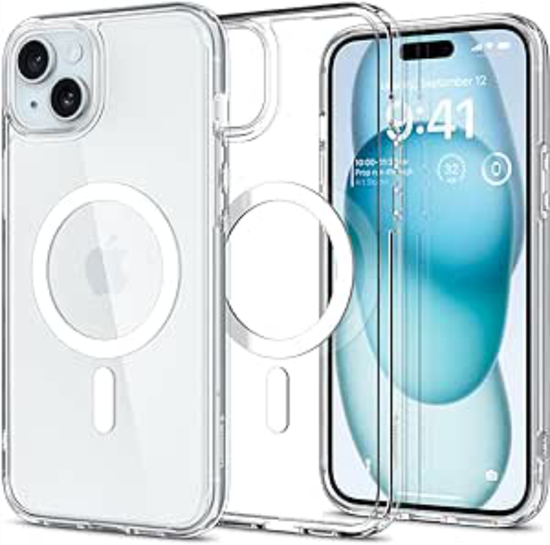 MagSafe Compatible Clear Pouch Case Back Cover for iPhone 13 Pro Max