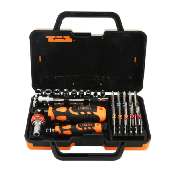JM-6123 31-in-1 Colorful Ring Precision Screwdriver Repair Tool Kit