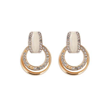 ESTRELLA Stud Earrings - Golden Circle Image