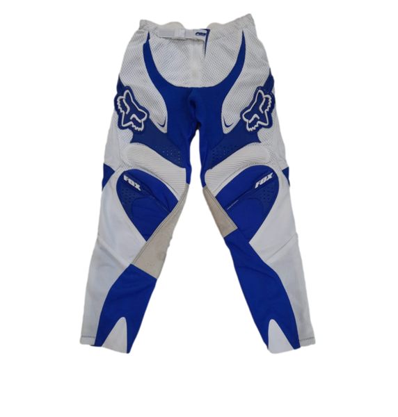Fox 180 Race Airline White Pants