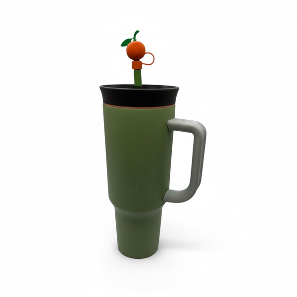 1.18L 2-in-1 Dual Sip Travel Tumbler - Olive Grove