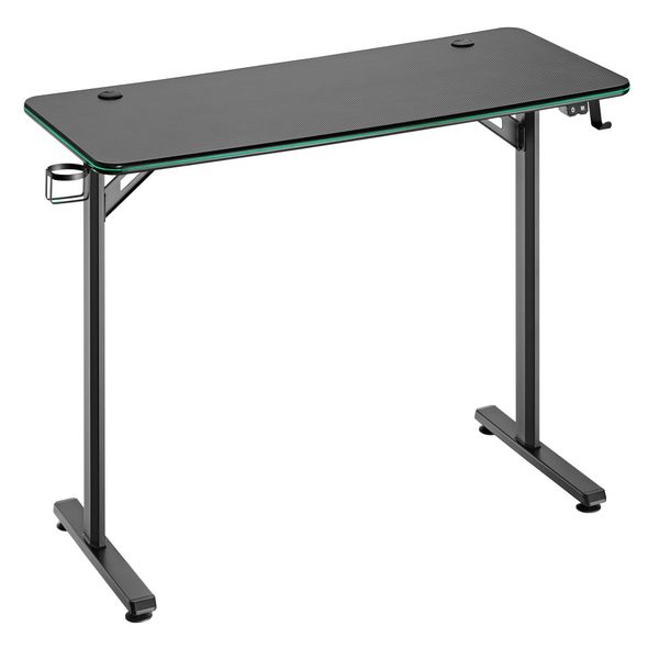 Rogueware GD100 Apex RGB LED Gaming Desk - Manual Adjustable Desk