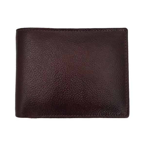 Men's Leather Bifold Wallet for 7 Cards