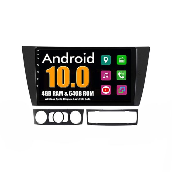 BMW 3 Series 2004 - 2012 E90 Android GPS Bluetooth Radio wireless Carplay