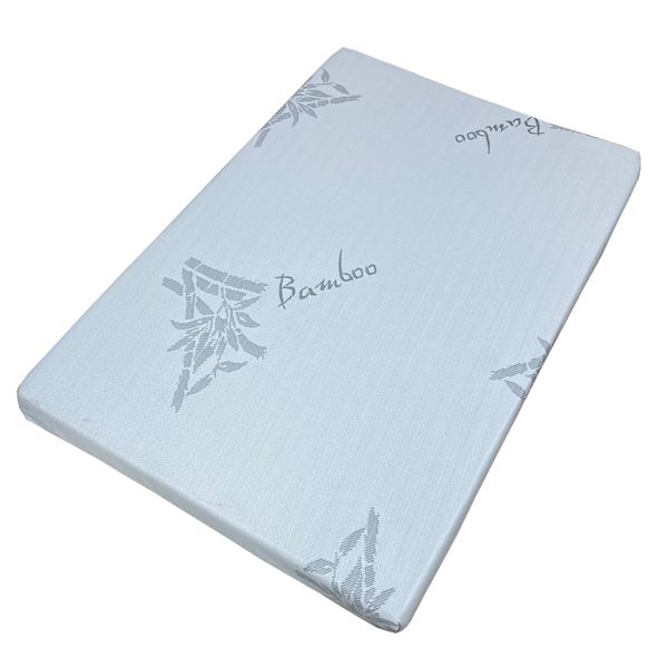 BabyWombWorld Bamboo Fabric Standard Camp Cot Baby Mattress