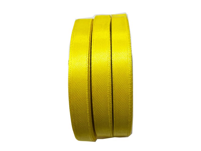 BEAD COOL - Satin Ribbon - 10mm width - Yellow - Bows and Wrapping - 60m