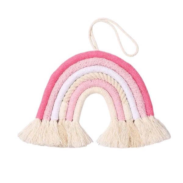 Home Decor Hanging Rainbow Ornament - Cotton
