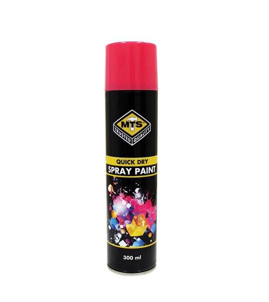 Paint Spray Pink Hot 300Ml Mts - 3 Pack