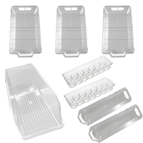 8Pcs Food Storage Boxes, Kitchen Organization,Refrigerated Food Sorting