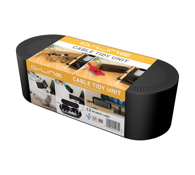 D-Line Cable Tidy Unit - Cable Management Box ( sml )