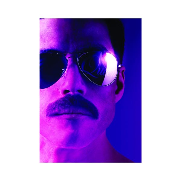 Freddie Queen Purple - A1 poster