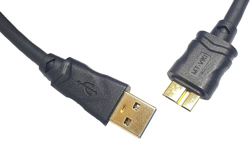 MT-ViKI USB3.0-A Male To Micro-B Male Cable