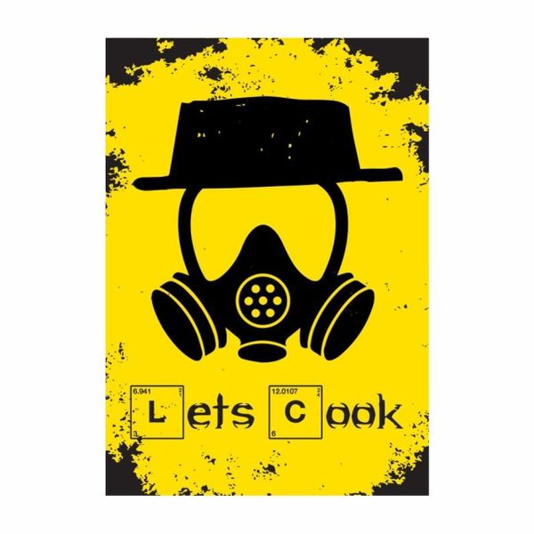 Breaking Bad Lets Cook Mask - A1 Poster