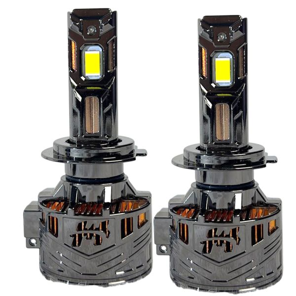 Atomic H7 LED Headlight |450% Brightness | 180% Distance | For 2 Pin Cars