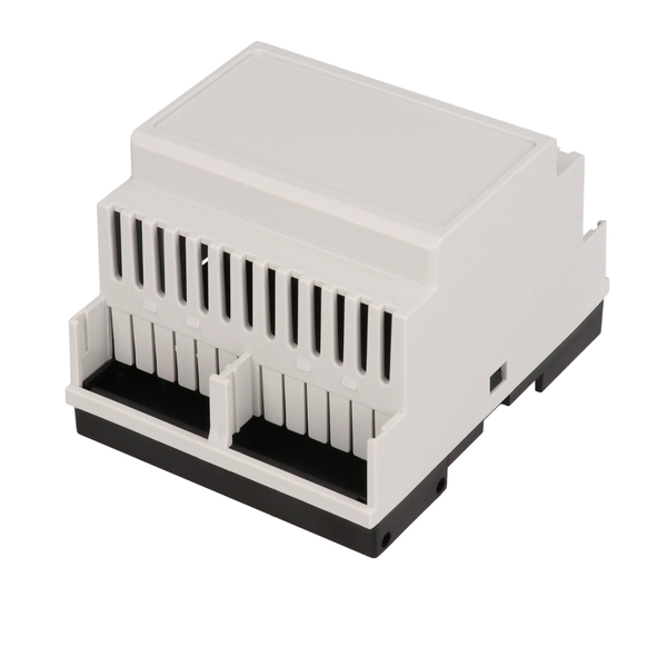 1597DIN4GY DIN Rail Enclosure 4 Module 90x70x58mm Grey IP20