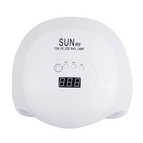 R9 Professional UV LED Nail Dryer Lamp - 72W