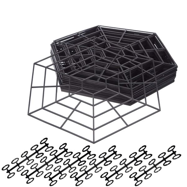 Pet Protective Interlocking Fish Pond Surface Net Guard Set of 20 (32cm)