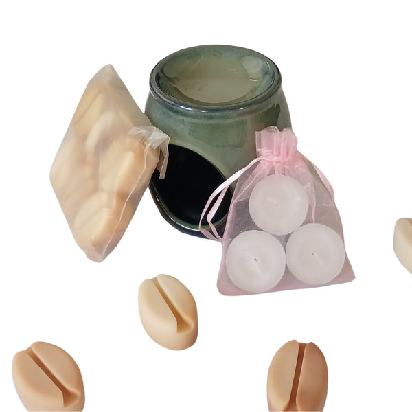 Premium Wax Melts with Melter - Create a Soothing Atmosphere Anywhere!