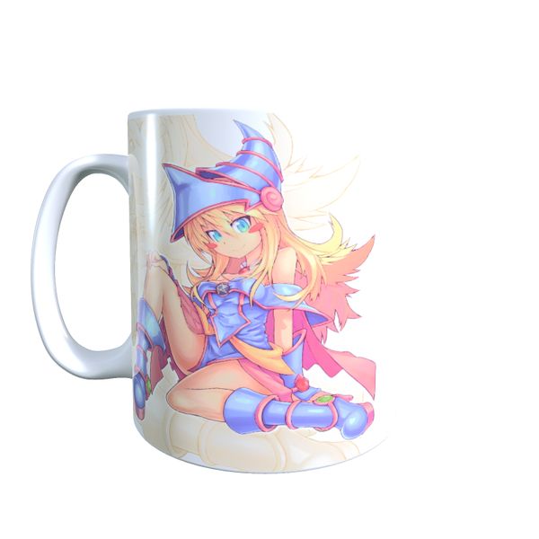 Dark Magician Girl Sitting - Yu-Gi-Oh Coffee Mug