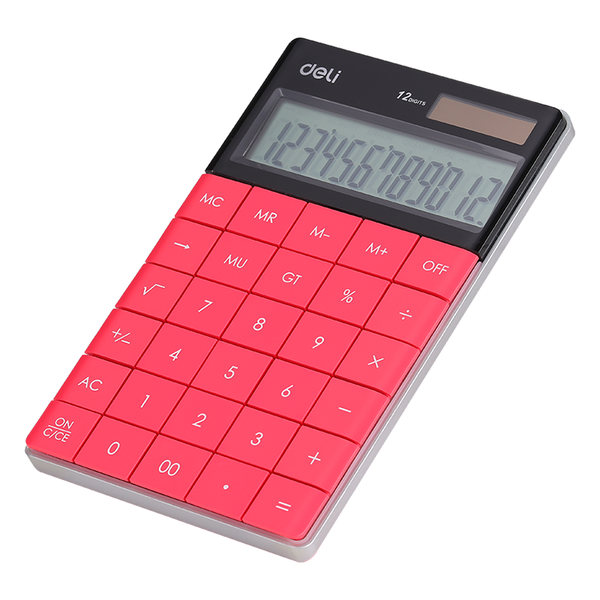 DELI Calculator 1589 (RED)